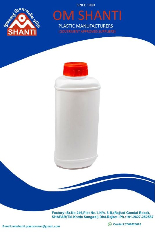 1 ltr triangle shape bottle