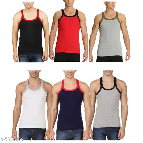 Mens Cotton Vest, INR 54 / Piece by New Asia Textiles from Erode Tamil