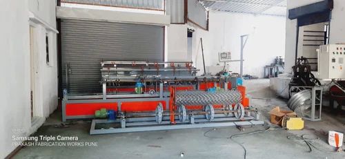 Single Wire Chain Link Fence Making Machine