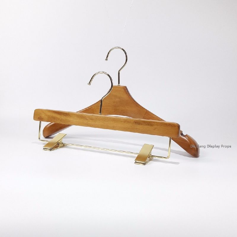 Wooden Top & Bottom Set Hanger, for Durable, Light Weight, Fine Finishing, Flexible, Loading Capacity : 20Kg