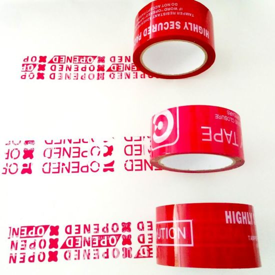 Soft PVC Customized Security Tapes, Feature : Printed