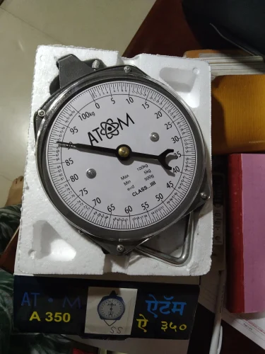 MANLINGDA Mechanical Hanging Scale Spring Dial Weight Scale Mechanical Spring Scale Kitchen Spring Scale