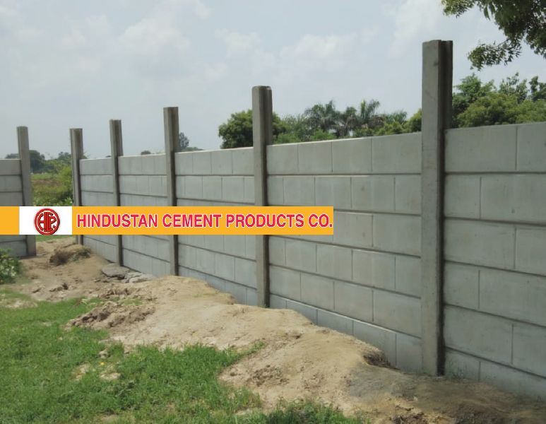 Precast boundary wall