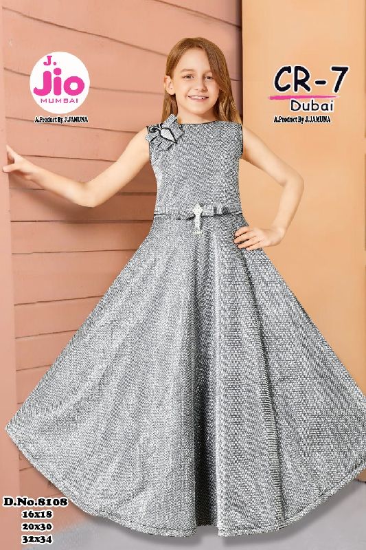 Des. No. 8108 Girls Gown