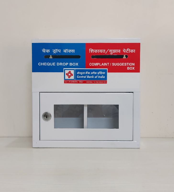 Central Bank of India Cheque Drop Box