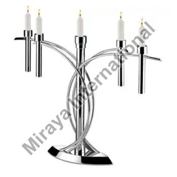 Brass Candle Stand, for Home Lighting Decoration