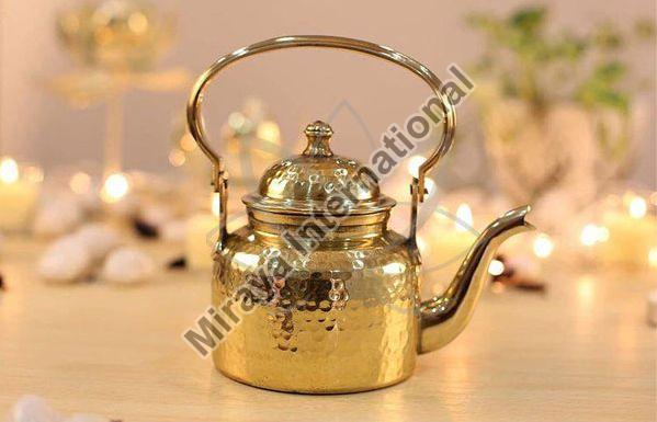 Brass Kettle, for Home, Restaurant, Hotel, Feature : Durability, Rust-proof
