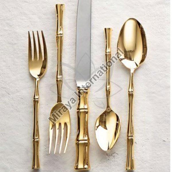 Polished Brass British Tree Cutlery Set, for Kitchen, Feature : Fine Finish, Good Quality