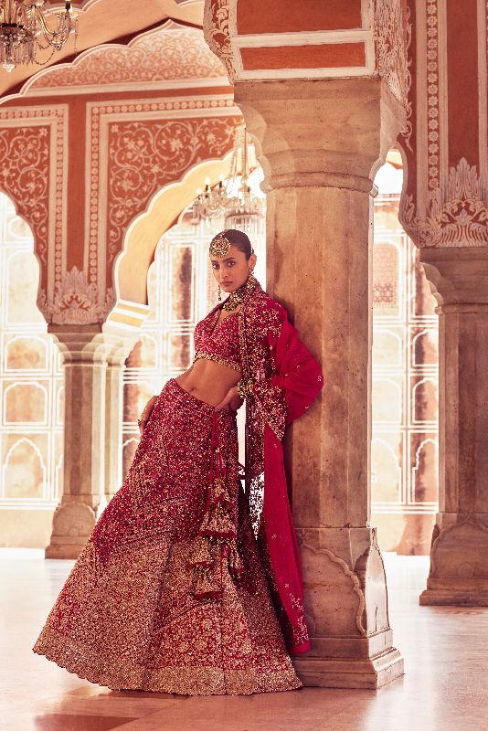 Cocktail Lehenga Choli, Feature : Breathable, Dry Cleaning, Elegant Design, Stitched
