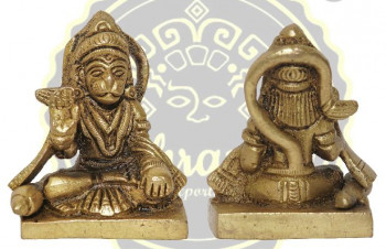 2.25 Inches Brass Lord Hanuman Statue
