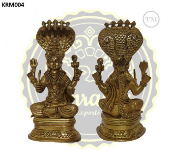 7.5 Inches Brass Karumari Amman Statue, for Home, Temple, Feature : Fine Finished