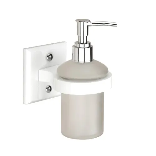 Plantex Acrylic Liquid Soap Dispenser, for Bathroom, Washroom, Rest