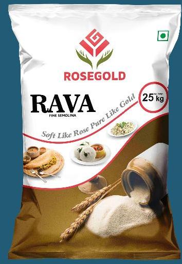 25 Kg Rosegold Fine Semolina, Shelf Life : 1year