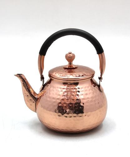 Polished Copper Tea Pot, Feature : Corrosion Proof