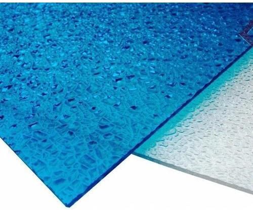 Embossed Polycarbonate Sheets, Pattern Plain at best price in Noida