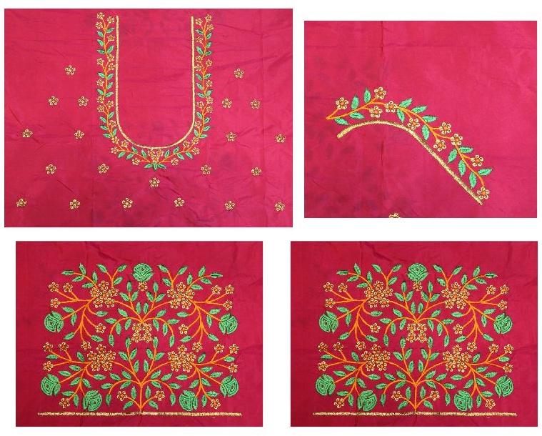 Designer Blouse All pattu Silk Sarees, Size : Unstitched
