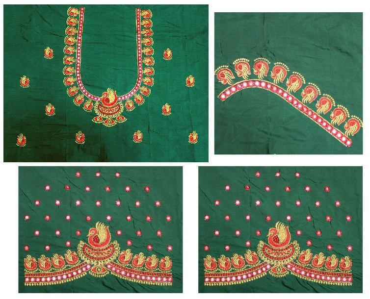 Latest blouse designs for sarees, Size : Unstitched