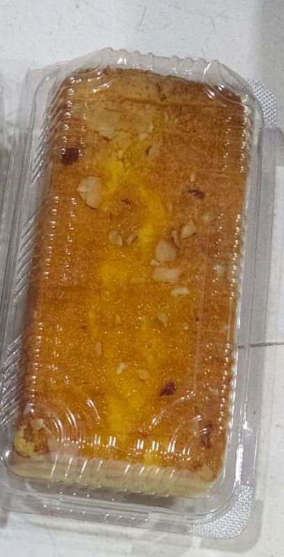 Rectangular Fruit Cakes, Packaging Type : Plastic Box