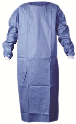Cotton Surgical Gown, for Hospital, Technics : Machine Made