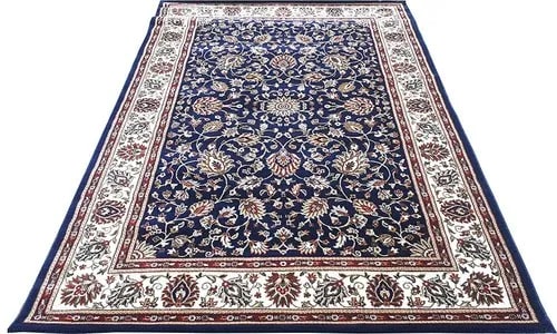 Rectangular Silk Kashmiri Persian Floor Carpet, for Home, Pattern : Printed