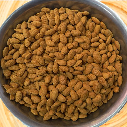 Organic Almond Nuts, for Milk, Sweets, Human Consumption, Certification : FSSAI