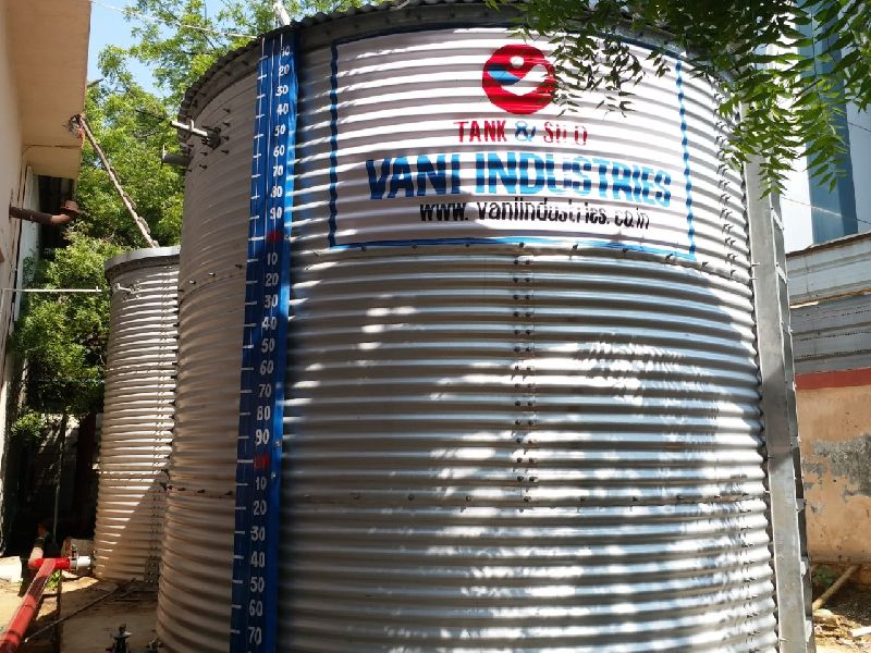 Zincalume Steel Water Storage Tank Grain Storage Silo Exporter Vani