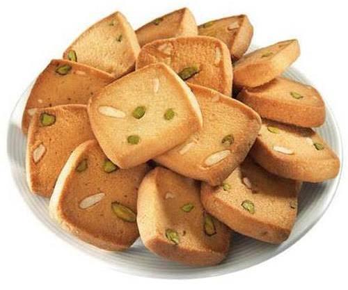  Squre pistachio cookies, for Oil, Cooking, Packaging Type : Plastic Packat