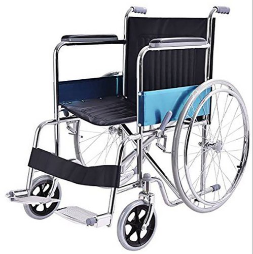 Manual Wheelchair, Weight Capacity : 120 kg Approx