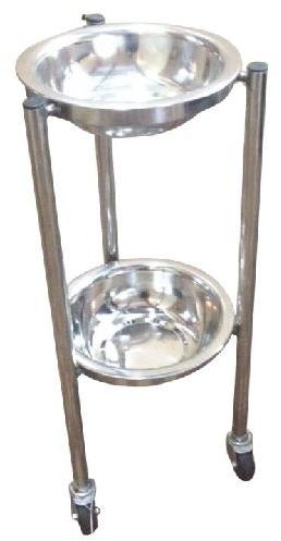 Polished Stainless Steel Bowl Trolley, Style : Antique