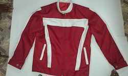 Customized Leather Jackets, Color : Red