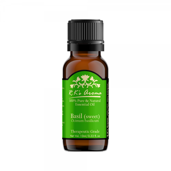 Sweet Basil Essential Oil at Rs 150 / Piece in Mumbai RKS Aroma