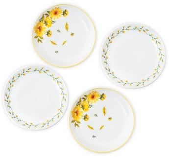Ceramic Snack Plates Set