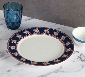 Ceramic Dinner Plate, Size : 26.6 Cm (Diameter)