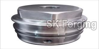 Round Metal JCB Slew Piston, Color : Silver
