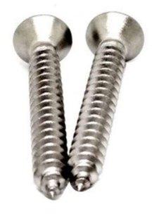 Solid grip Self Tapping Screws, for Hardware Fitting, Head Type : Flat