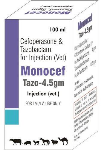 Cefoperazone Tazobactam Injection, Packaging Size : 100 ml