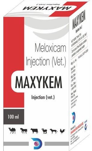 Meloxicam Injection, for Animals, Packaging Size : 100 ml