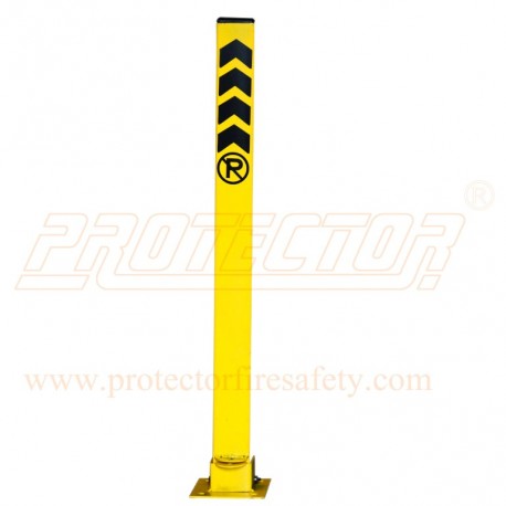Pioneer COLLAPSIBLE PARKING POST, Color : Yellow