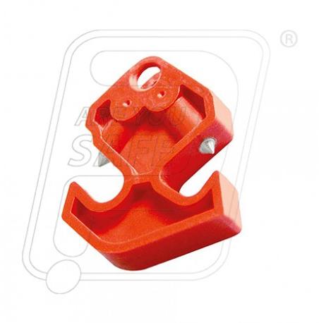 DUAL SIDED CIRCUIT BREAKER LOCKOUT, Color : Red