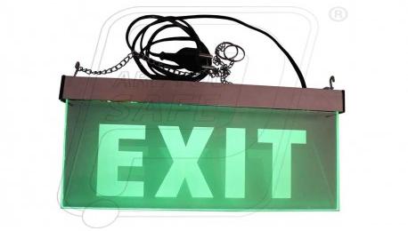 LED EXIT SIGN, for Hospital, Shopping Malls, Theaters, Offices, Hotels Restaurants, Airport Terminal