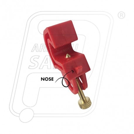 UNIVERSAL CIRCUIT BREAKER LOCKOUT, Color : Red