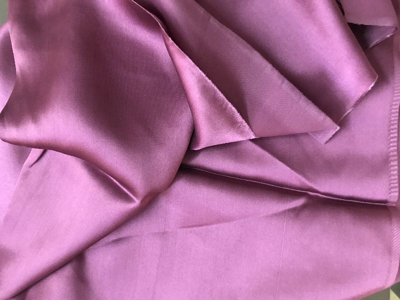 Plain satin silk fabric, Feature : Skin Friendly