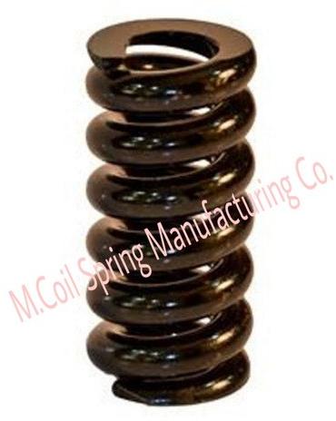 Polished Stainless Steel Hot Wound Spring, Color : Black