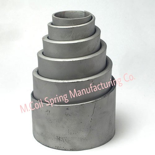 Stainless Steel Volute Spring, for Industrial, Packaging Type : Box