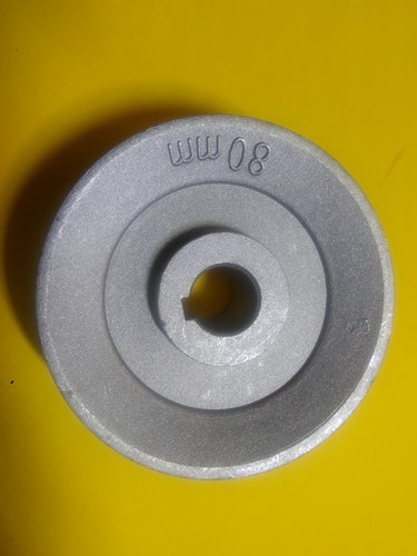 Round Aluminium Pulley Motor, Packaging Type : Box