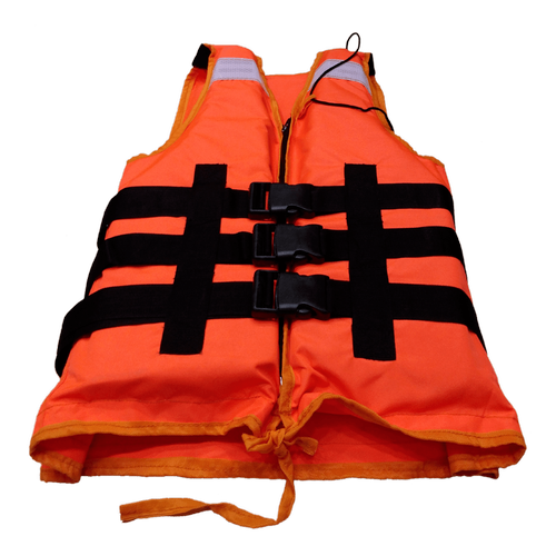Polyethylene Life Jacket, Size Free Size, Pattern Plain at Rs