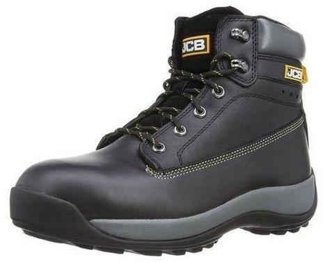 Jcb Leather safety shoes, Size : 5-11