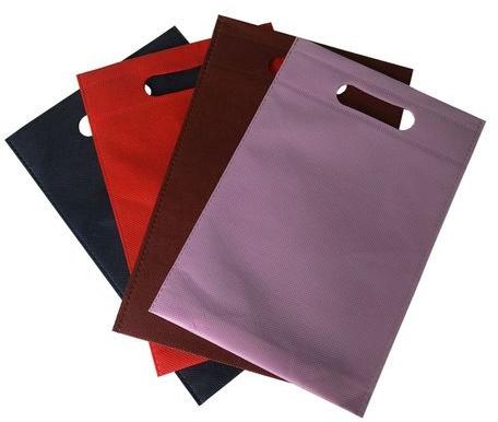 D Cut Non Woven Bag, for Shopping, Technics : Machine Made