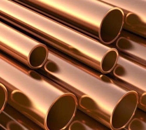 Copper Pipes, Color : Golden