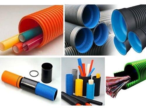 75 Mm OD HDPE Double Wall Corrugated Pipe